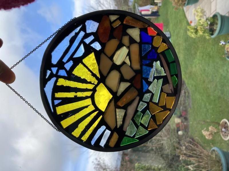 Glass Mosaic Sun Catcher Workshop